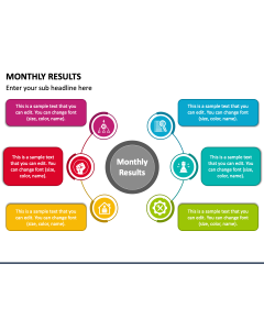 Monthly Results PPT Slide 1