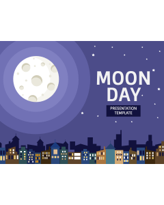 Moon Day PPT Slide 1