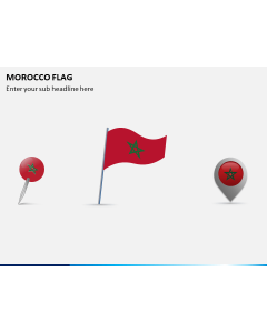 Morocco Flag PPT Slide 1