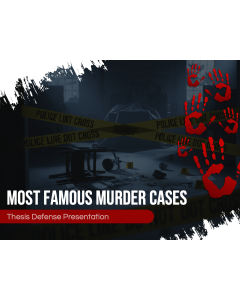 Most Famous Murder Cases - Thesis Defense PPT Thumbnail