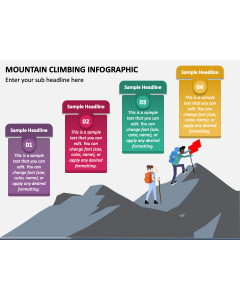 Mountain Climbing Infographic PPT Slide 1