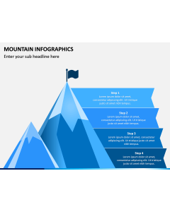 Mountain Infographics PPT Slide 1