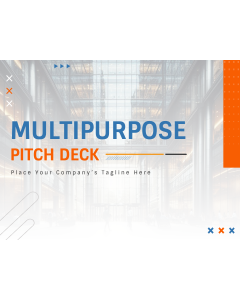 Multipurpose Pitch Deck PPT Slide 1