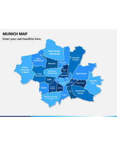 Munich Map PPT Slide 1