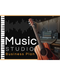 Music Studio Business Plan PPT Thumbnail