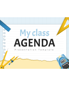 My Class Agenda PPT Thumbnail