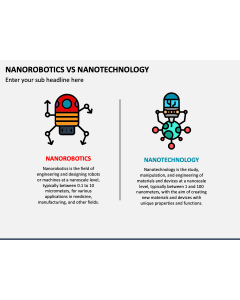 Nanorobotics Vs Nanotechnology PPT Slide 1