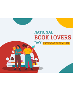 National Book Lovers Day PPT Slide 1