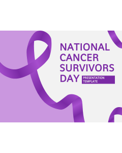 National Cancer Survivors Day PPT Slide 1
