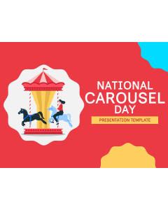 National Carousel Day PPT Slide 1