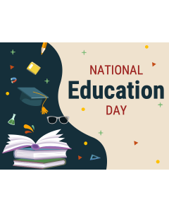 National Education Day PPT Slide 1