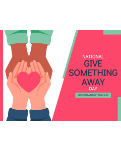 National Give Something Away Day PPT Slide 1