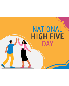 National High Five Day PPT Slide 1