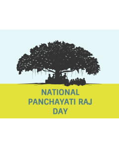 National Panchayati Raj Day PPT Slide 1
