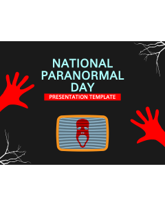 National Paranormal Day PPT Slide 1