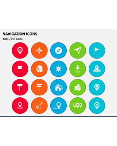 Navigation Icons PPT Slide 1