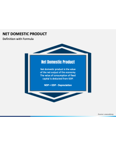 Net Domestic Product PPT Slide 1