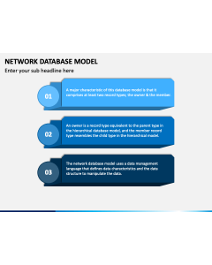 Network Database Model PPT Slide 1