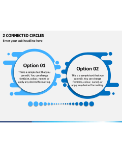 2 Connected Circles PPT Slide 1