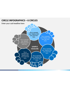 Circle Infographics – 6 Circles PPT Slide 1