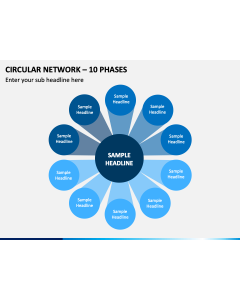 Circular Network – 8 Phases PPT Slide 1