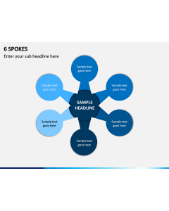 6 Spokes PPT Slide 1