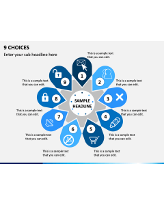 9 Choices PPT Slide 1
