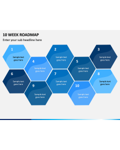 10 Week Roadmap PPT Slide 1