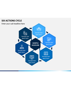 Six Actions Cycle PPT Slide 1