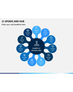 11 Spokes and Hub PPT Slide 1