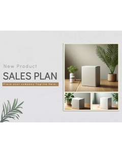 New Product Sales Plan PPT Slide 1