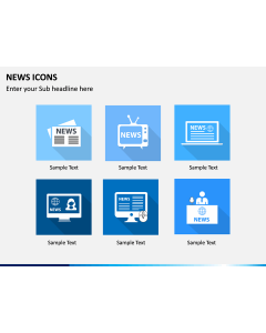 News Icons PPT Slide 1