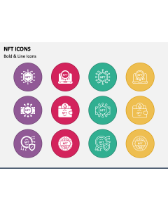 NFT Icons PPT Slide 1