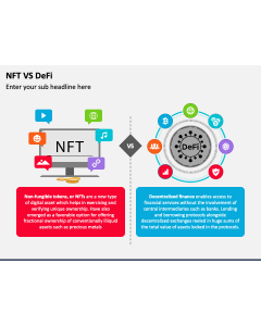 NFT Vs DeFi PPT Slide 1