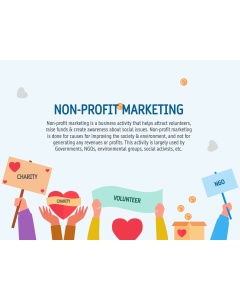 Non-Profit Marketing PPT Slide 1
