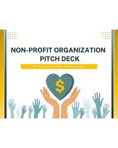 Non-Profit Organization Pitch Deck PPT Slide 1