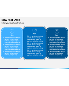 Now Next Later PPT Slide 1