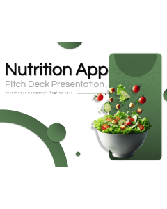 Nutrition App Pitch Deck PPT Thumbnail
