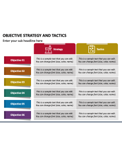 Objective Strategy and Tactics PPT Slide 1