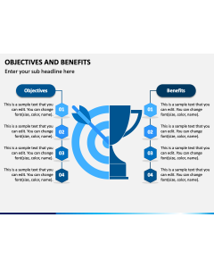 Objectives and Benefits Free PPT Slide 1