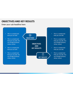 Objectives and Key Results PPT Slide 1