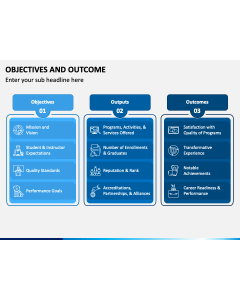 Objectives and Outcome PPT Slide 1