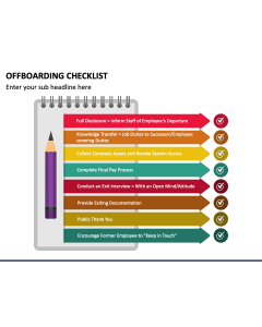 Offboarding Checklist PPT Slide 1