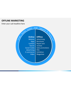Offline marketing PPT slide 1