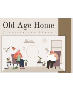 Old Age Home Theme PPT Thumbnail