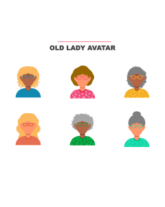 Old Lady Avatar PPT Thumbnail