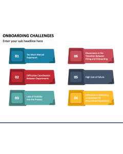 Onboarding Challenges PPT Slide 1