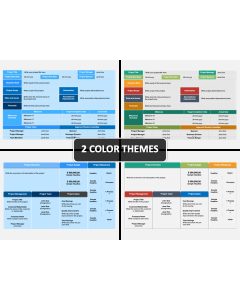 One Page Charter Summary PPT Cover Slide