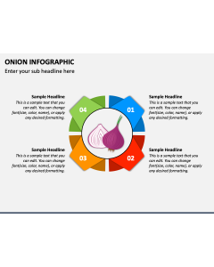 Onion Infographic PPT Slide 1