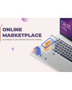 Online Marketplace Business Plan PPT Slide 1
